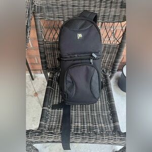 Camera Crossbody Large Black Sling Bag